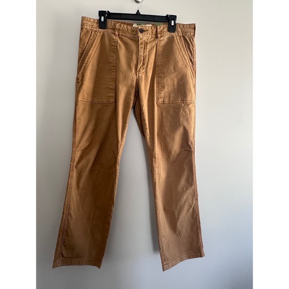 Anthropologie Utility Pants Relaxed Fit Pockets Casual Everyday Trousers Size 30 - Picture 1 of 5